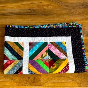 Cottage core Patchwork Quilt prairie kids baby bed